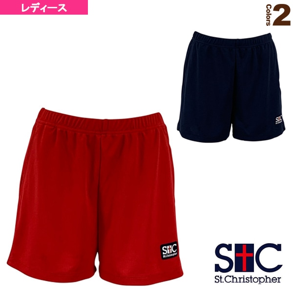 [セントクリストファー テニス・バドミントンウェア（レディース）] ソフトゲームショートパンツ／レディース（STC-BKW2154）
