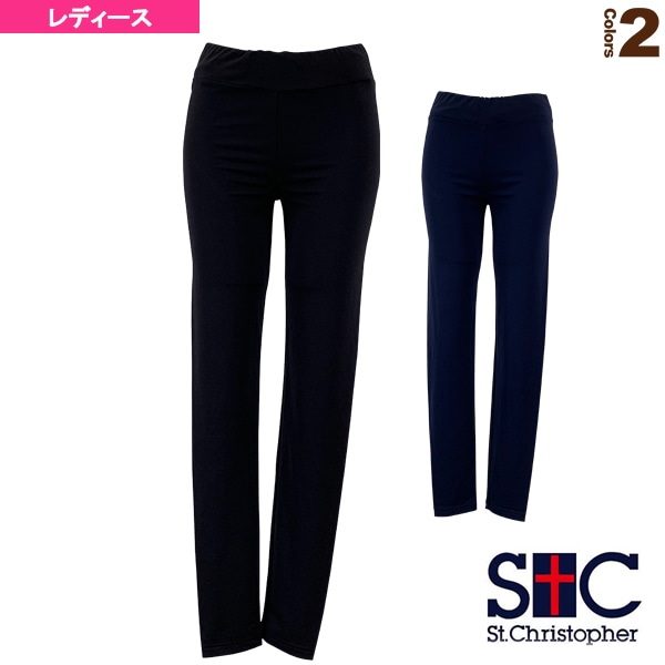 [セントクリストファー テニス・バドミントンアンダーウェア] フルレングスレギンス／レディース（STC-BKW2216）