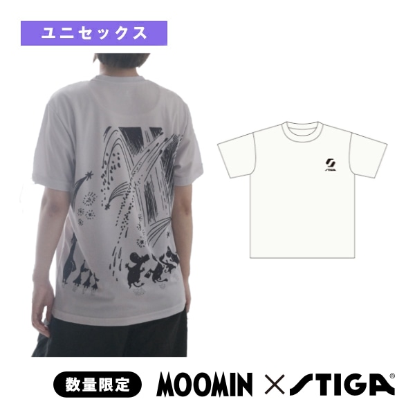[スティガ 卓球ウェア（メンズ/ユニ）] STIGAムーミンシリーズTシャツ02 ユニセックス 1805-3504