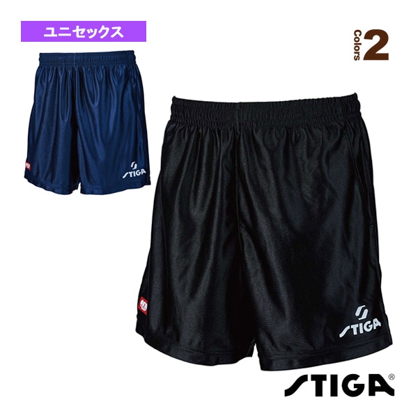 [スティガ 卓球ウェア（メンズ/ユニ）] STIGAグロッシーショーツ GLOSSY SHORTS ユニセックス 1805-3701／1805-3804