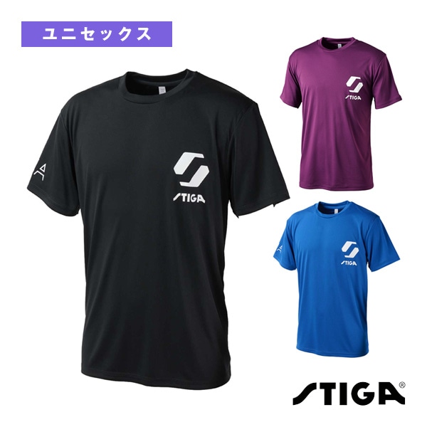 [スティガ 卓球ウェア（メンズ/ユニ）] STIGAロゴTシャツJP-2 LOGO T SHIRT JP-2 ユニセックス 1805-3001／1805-3106／1840-3604