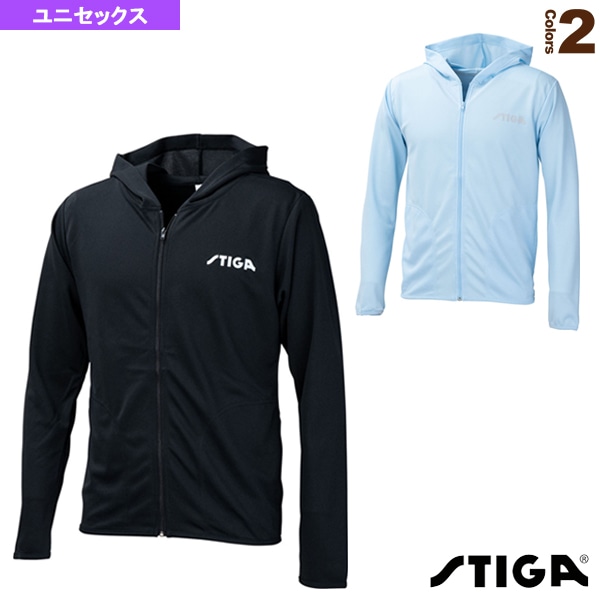 [スティガ 卓球ウェア（メンズ/ユニ）] STIGAドライジップパーカーJP STIGA DRY ZIP PARKER JP ユニセックス 1857-2166／1857-2211