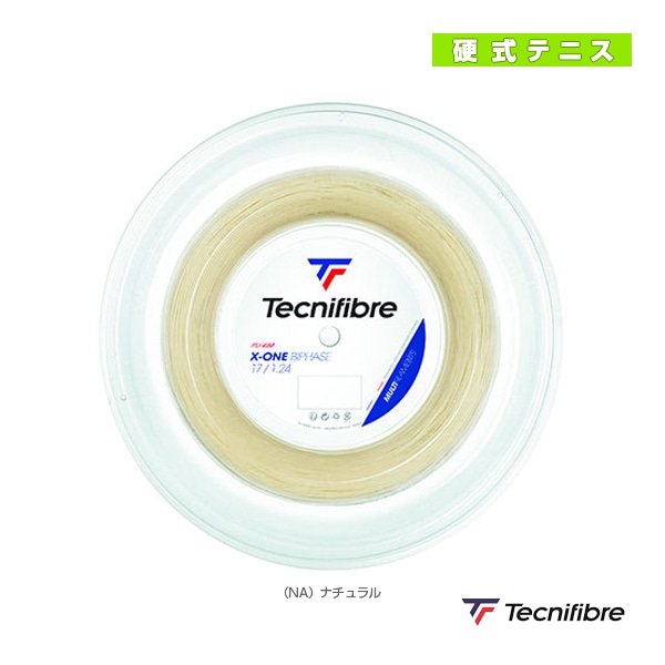 [テクニファイバー テニスストリング（ロール他）] エックスワン バイフェイズ X-ONE BIPHASE 200mロール 01RXO