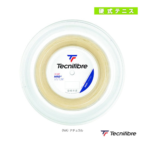 [テクニファイバー テニスストリング（ロール他）] エヌアールジースクエア NRG2 200mロール 01RNR