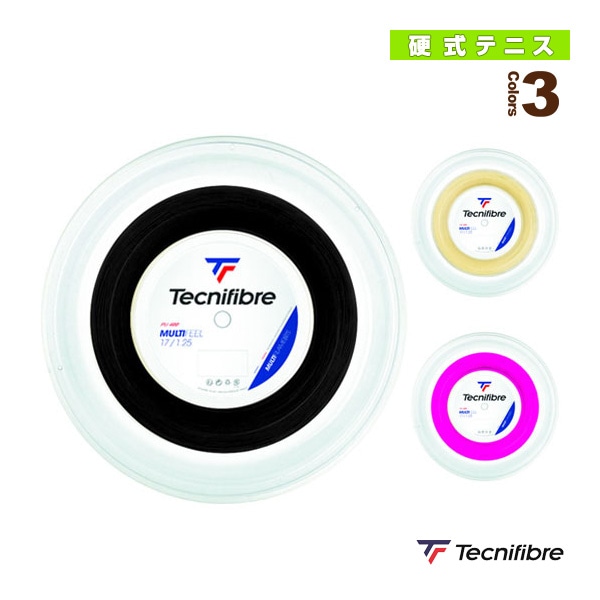 [テクニファイバー テニスストリング（ロール他）] マルチフィール MULTI FEEL 200mロール 02RMU