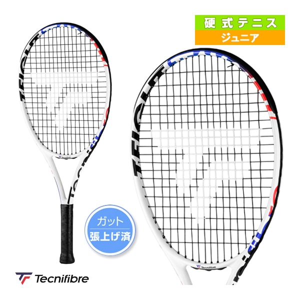 [テクニファイバー テニスラケット] ティーファイトチーム24 T-FIGHT TEAM 24 張り上げ済ラケット ジュニア 14FIGTE324