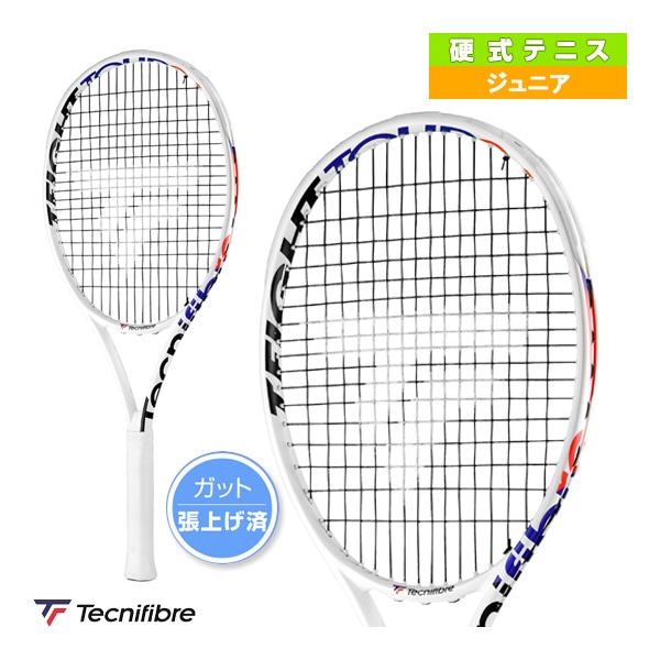 [テクニファイバー テニスラケット] ティーファイトツアー26 T-FIGHT TOUR 26 張り上げ済ラケット ジュニア 14FIGHTX26