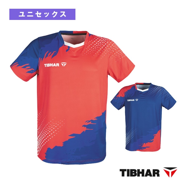 [ティバー 卓球ウェア（メンズ/ユニ）] フレンチシャツ ユニセックス TJS11