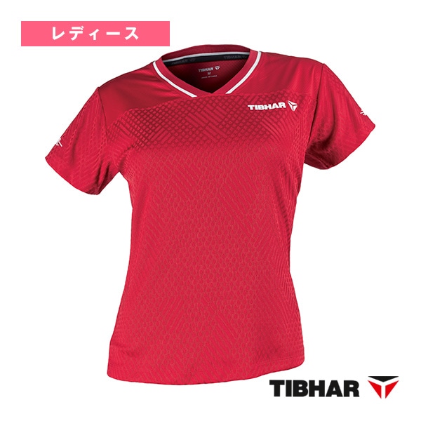 [ティバー 卓球ウェア（レディース）] オスミウム OSMIUM LADYシャツ レディース TJS9
