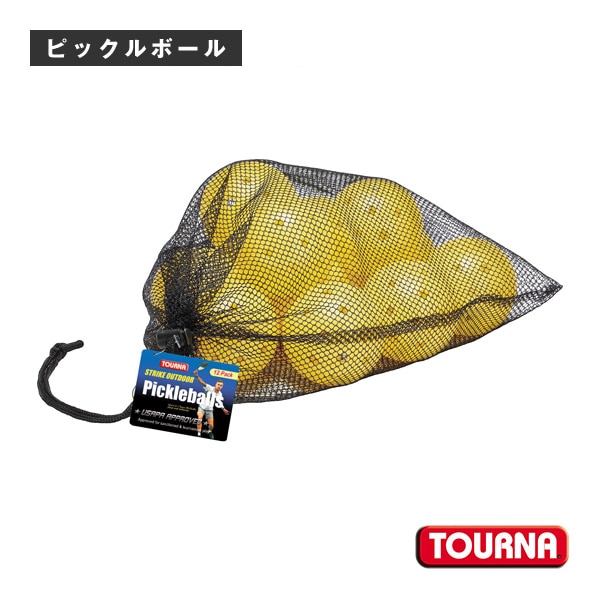 [トーナ ピックルボールボール] ピックルボール／アウトドア用／12個入（PIKL12OYO）