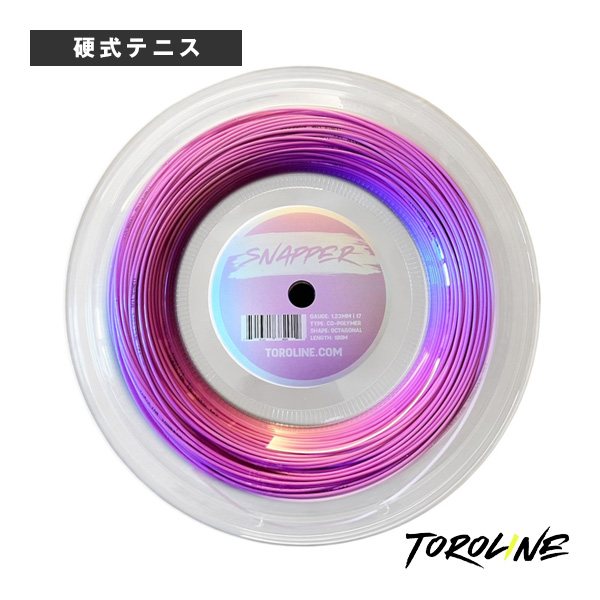 [トロライン テニスストリング（ロール他）] SNAPPER スナッパー 100mロール 1.23mm