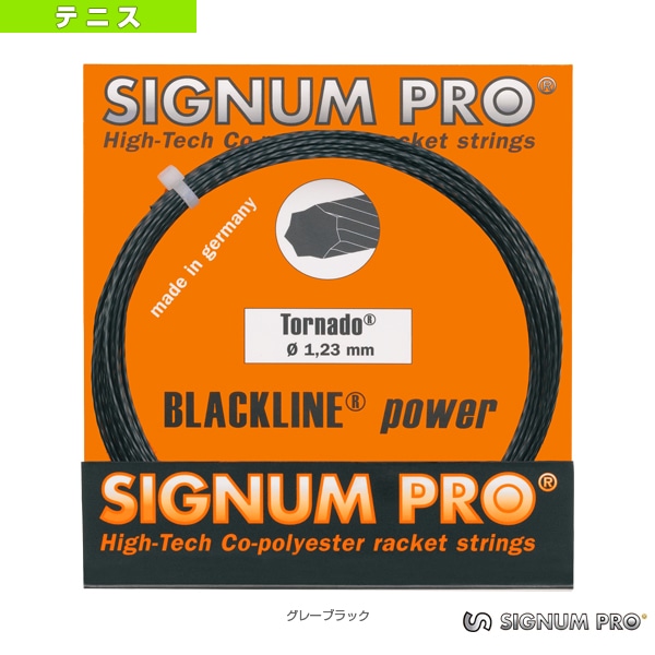 [シグナムプロ テニスストリング（単張）] Tornado／トルネード／12m