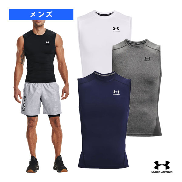 [アンダーアーマー オールスポーツアンダーウェア] UA ヒートギアアーマー コンプレッション スリーブレスシャツ メンズ 1361522