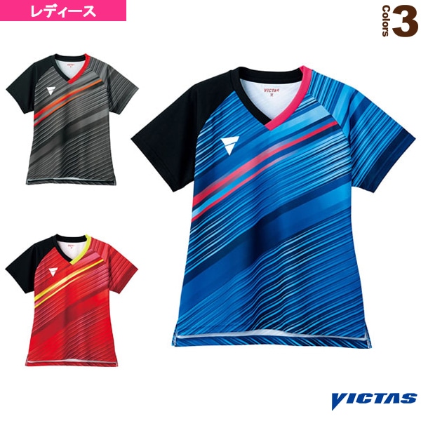 [ヴィクタス 卓球ウェア（レディース）] V-LGS224 ゲームシャツ レディース 512103