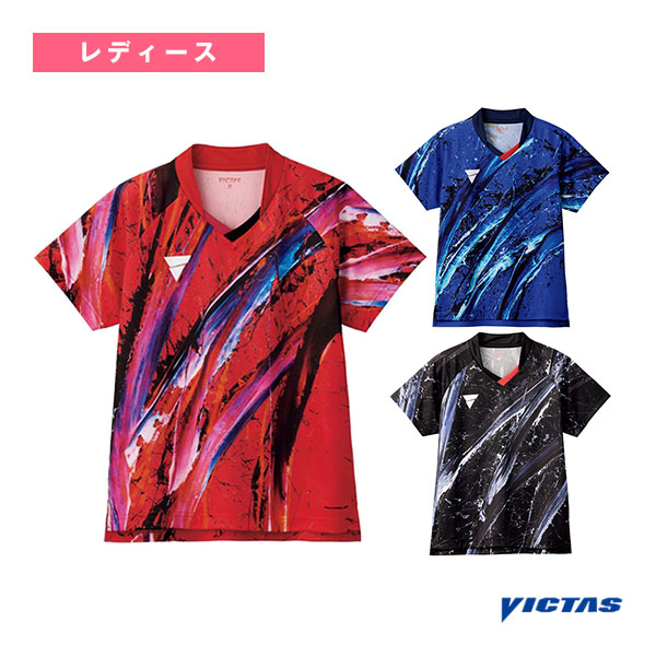 [ヴィクタス 卓球ウェア（レディース）] V-OLGS430 ゲームシャツ レディース 512407