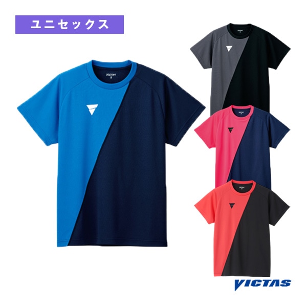 [ヴィクタス 卓球ウェア（メンズ/ユニ）] V-TS230 プラクティスシャツ ユニセックス 532101