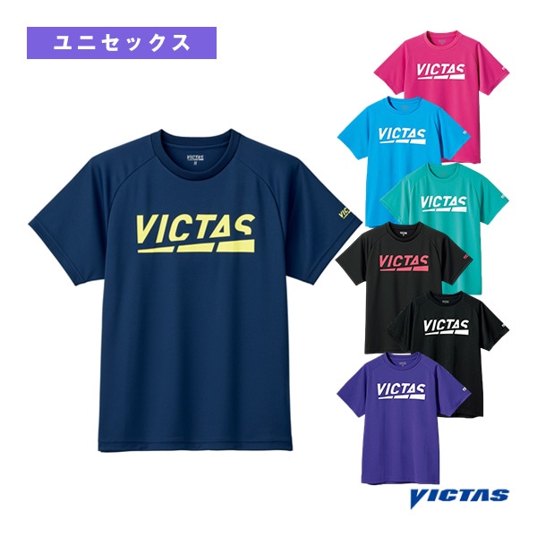 [ヴィクタス 卓球ウェア（メンズ/ユニ）] プレイロゴティー PLAY LOGO TEE ユニセックス 632101
