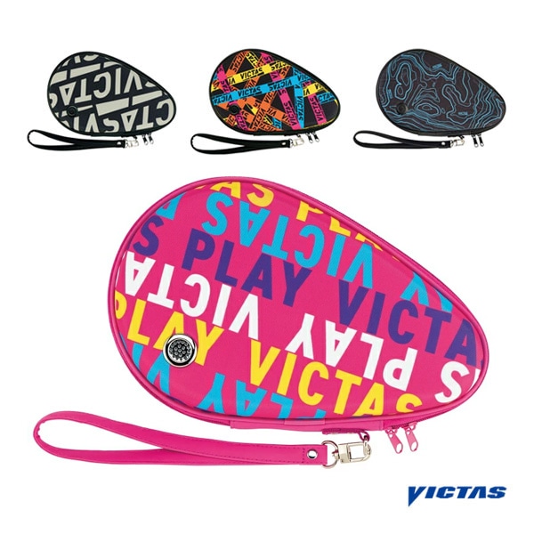[ヴィクタス 卓球バッグ] プリンテッドラウンドラケットケース PRINTED ROUND RACKET CASE 672111