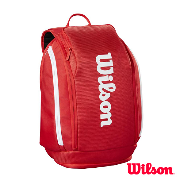 [ウィルソン テニスバッグ] スーパーツアーレッド バックパック SUPER TOUR RED BACKPACK WR8036901001