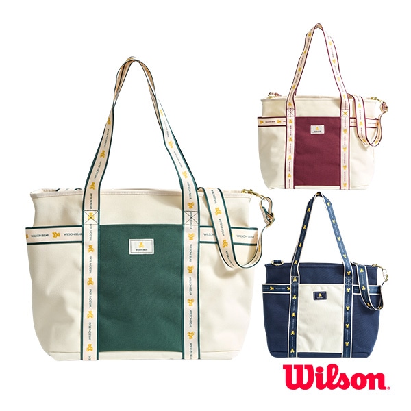 [ウィルソン テニスバッグ] ベア JPN コレクション トートバッグ BEAR JPN COLLECTION TOTE WR804800