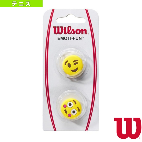 [ウィルソン テニスアクセサリ・小物] WINKING／EYES WIDE OPEN DAMPENER／2個入（WR8405401001）