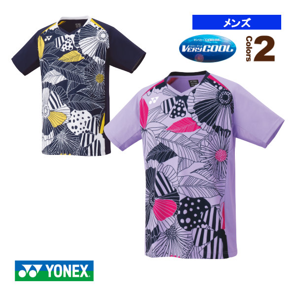 [ヨネックス テニス・バドミントンウェア（メンズ/ユニ）] ゲームシャツ／フィットスタイル／メンズ（10503）