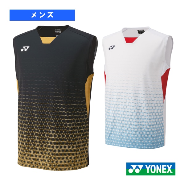 [ヨネックス テニス・バドミントンウェア（メンズ/ユニ）] ゲームシャツ／ノースリーブ／メンズ（10616）