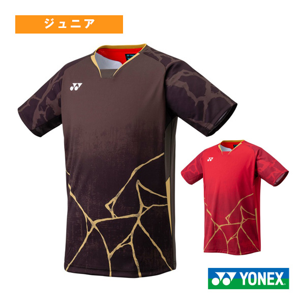 [ヨネックス バドミントンウェア（ジュニア）] ゲームシャツ ジュニア 10730J