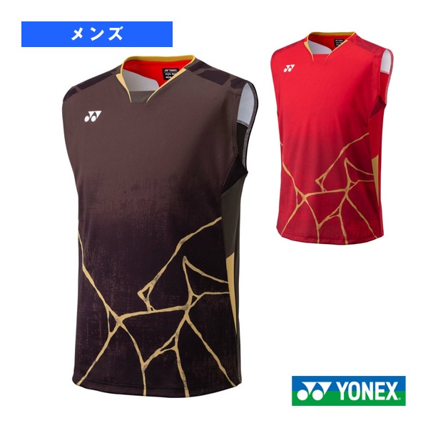 [ヨネックス バドミントンウェア（メンズ/ユニ）] ゲームシャツ ノースリーブ メンズ 10731