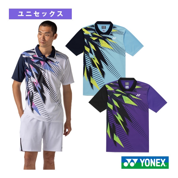 [ヨネックス テニスウェア（メンズ/ユニ）] ゲームシャツ ユニセックス 10744