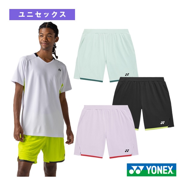 [ヨネックス テニスウェア（メンズ/ユニ）] ニットハーフパンツ ユニセックス 15238