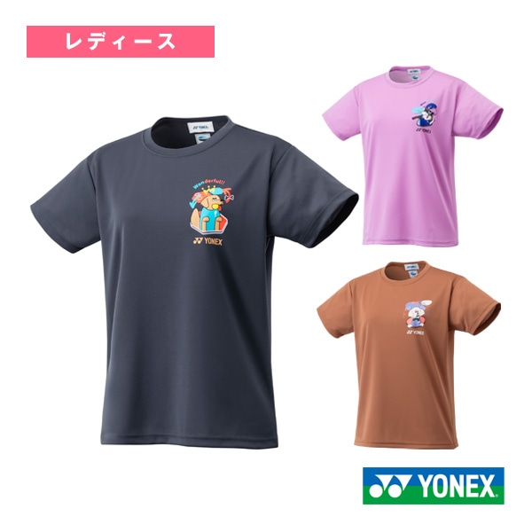 [ヨネックス テニスウェア（レディース）] ドライTシャツ レディース 16796Y