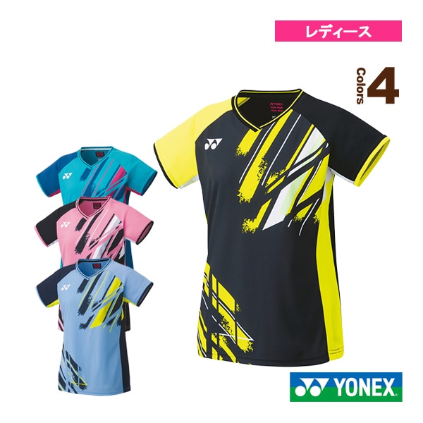 [ヨネックス テニス・バドミントンウェア（レディース）] ゲームシャツ／レディース（20640）