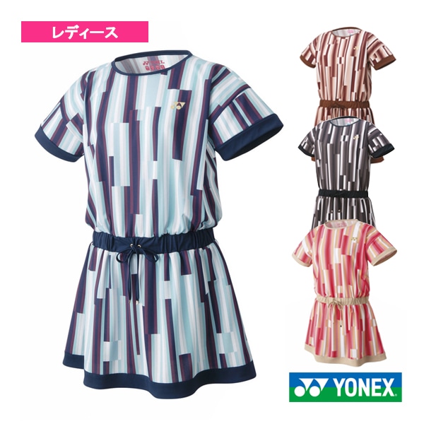 [ヨネックス テニス・バドミントンウェア（レディース）] ワンピース／インナースパッツ付／レディース（20728）