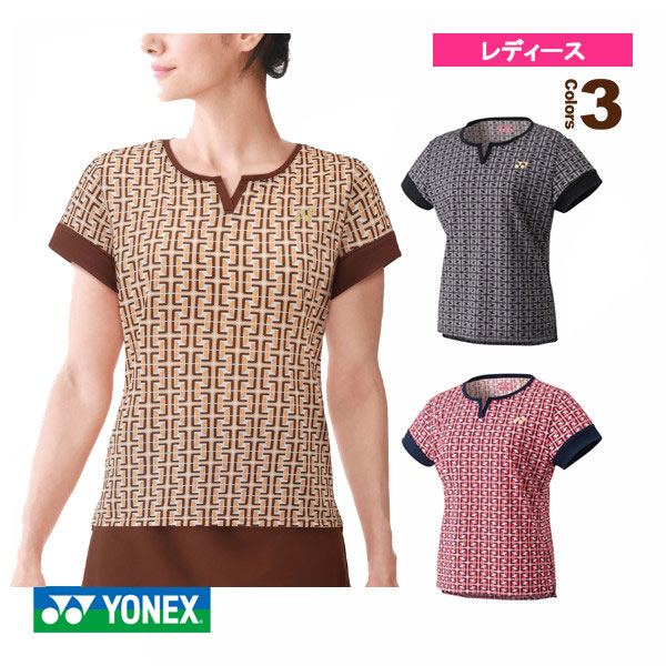 [ヨネックス テニス・バドミントンウェア（レディース）] ゲームシャツ／レディース（20729）