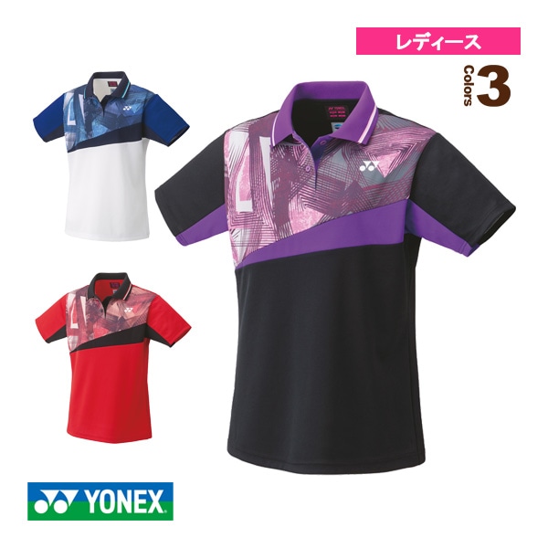 [ヨネックス テニス・バドミントンウェア（レディース）] ゲームシャツ／レディース（20737）