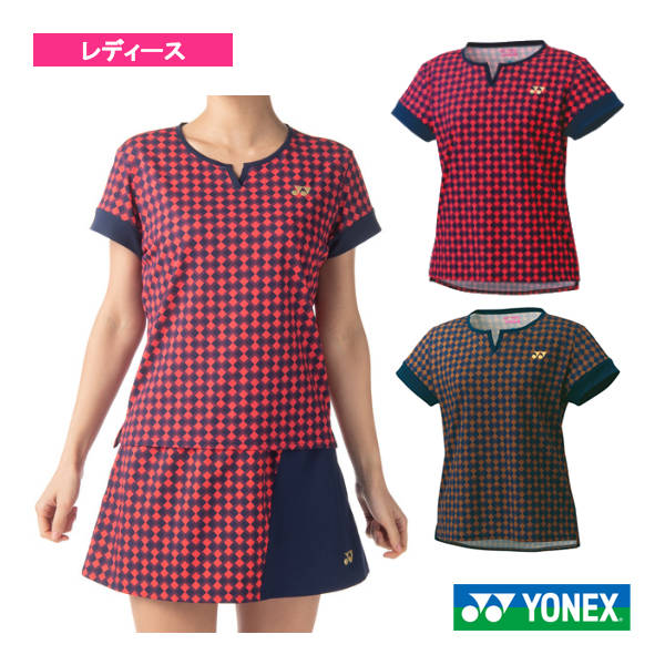 [ヨネックス テニス・バドミントンウェア（レディース）] ゲームシャツ／レディース（20741）