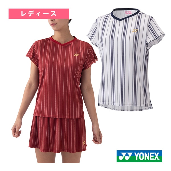 [ヨネックス テニス・バドミントンウェア（レディース）] ゲームシャツ／レディース（20799）