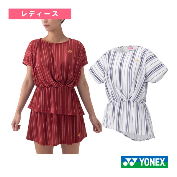 [ヨネックス テニス・バドミントンウェア（レディース）] ゲームシャツ／レディース（20801）