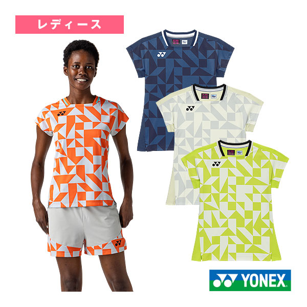 [ヨネックス バドミントンウェア（レディース）] ゲームシャツ レディース 20940