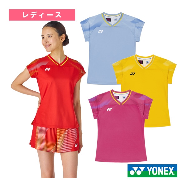 [ヨネックス バドミントンウェア（レディース）] ゲームシャツ レディース 20964
