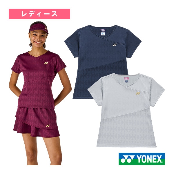 [ヨネックス テニスウェア（レディース）] ゲームシャツ レディース 20973