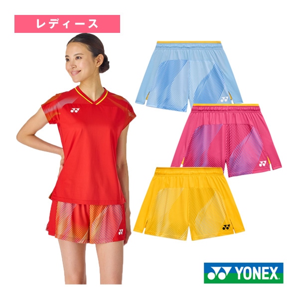 [ヨネックス バドミントンウェア（レディース）] ショートパンツ インナースパッツ付 レディース 25121