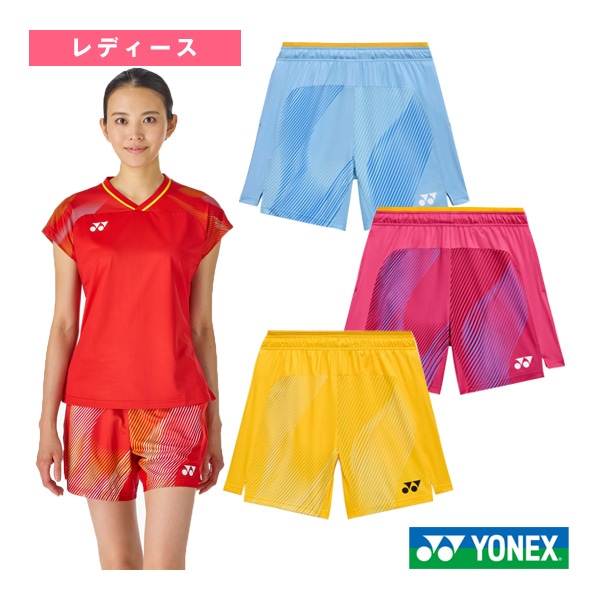 [ヨネックス バドミントンウェア（レディース）] ニットハーフパンツ レディース 25122