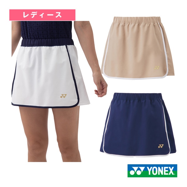 [ヨネックス テニス・バドミントンウェア（レディース）] スカート／レディース（26137）