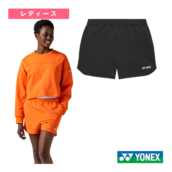 [ヨネックス テニスウェア（レディース）] スウェットショートパンツ レディース 37009