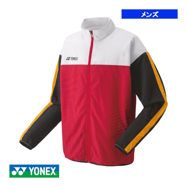 [ヨネックス テニス・バドミントンウェア（メンズ/ユニ）] 裏地付ウォームアップシャツ／フィットスタイル／メンズ（50136）