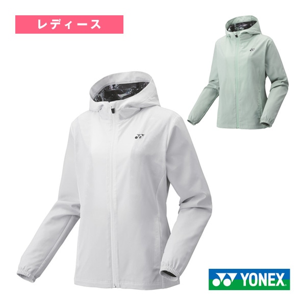 [ヨネックス テニスウェア（レディース）] 裏地付ウォームアップパーカー フィットスタイル レディース 57091