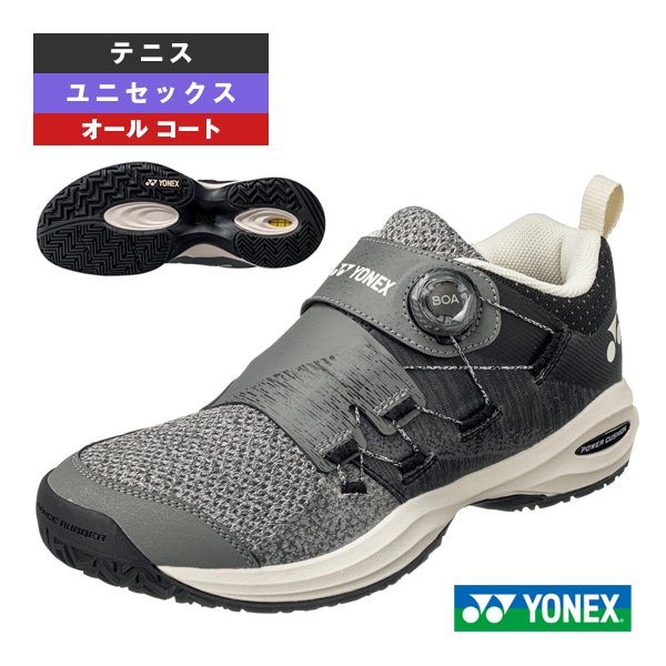 [ヨネックス テニスシューズ] パワークッションコンフォートワイドダイアル5 POWER CUSHION CONFORT WIDE DIAL 5 AC オールコート ユニセックス SHTCWD5A