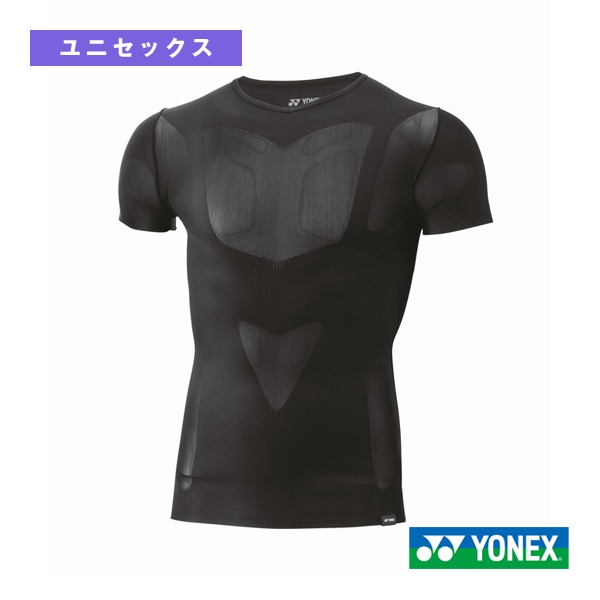 [ヨネックス テニスアンダーウェア] Vネック半袖シャツ ユニセックス STBA1022